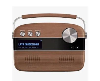 Saregama Carvaan Digital Audio Player (Oak Wood Brown)