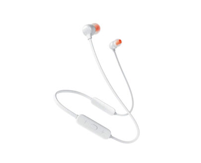 JBL Tune 115BT in-Ear Wireless Headphones with Deep Bass, 8-Hour Battery Life and Quick Charging (White) (JBLT115BTWHT)