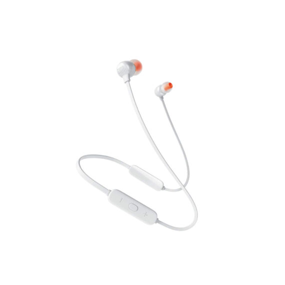 JBL Tune 115BT in-Ear Wireless Headphones with Deep Bass, 8-Hour Battery Life and Quick Charging (White) (JBLT115BTWHT)