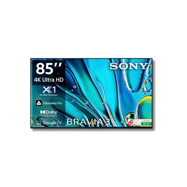Sony BRAVIA 3 Series 4K Utra HD AI Smart LED (K-85S30)