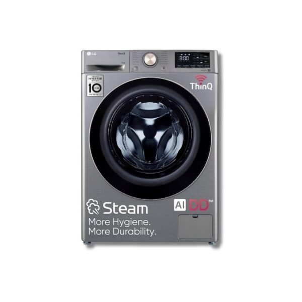 LG 11 Kg, 5 Star, Wi-Fi, AI Direct Drive Technology Fully Automatic Front load Washing Machine (FHP1411Z9P)