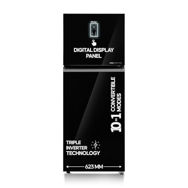 Haier 328L 2 Star Frost Free Top Mount Refrigerator Convertible 10-in-1, HRF-3782PLKG-P