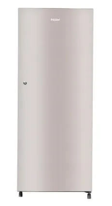 Haier Single Door Refrigerator 215 Litres 3 Star HRD-2353BNS-P (Nickle Steel)