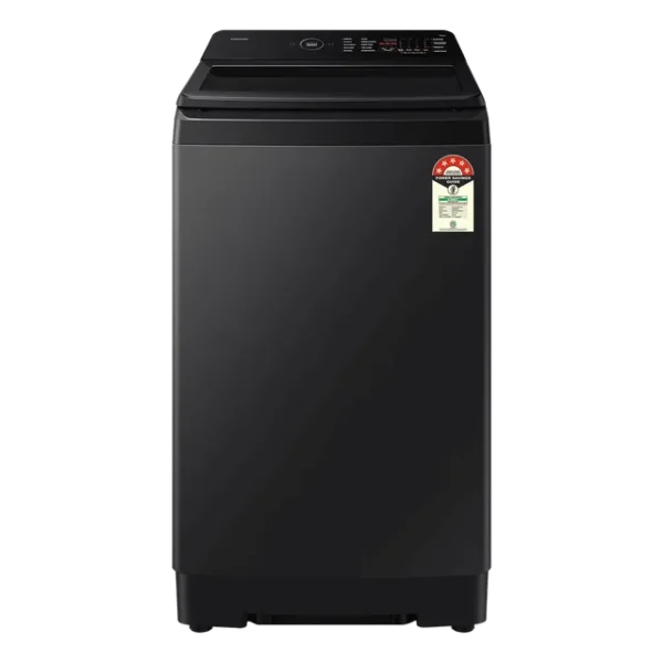 SAMSUNG 8 kg 5 Star Wi-Fi Inverter Fully Automatic Top Load Washing Machine (WA80F08H2BTL, AI VRT+ Technology, Black Caviar)