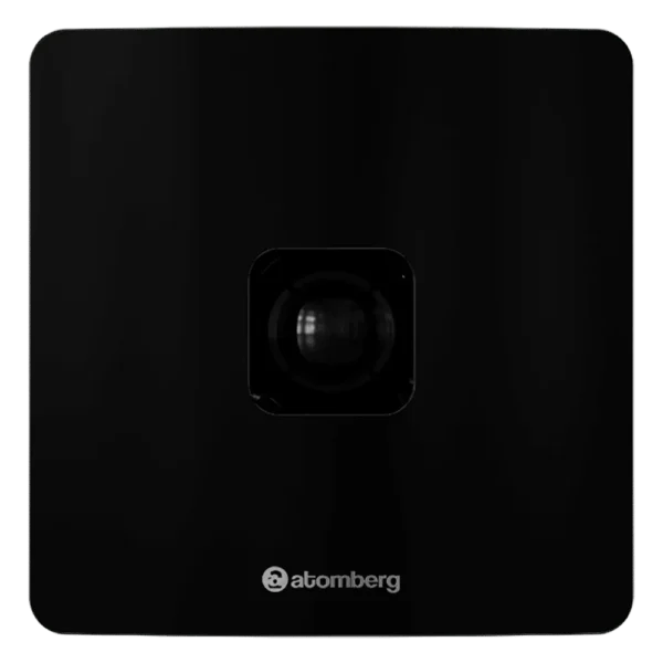 Atomberg Studio Plus 6 Inch 150mm Exhaust Fan with BLDC Motor (Low Noise Operation, Gloss Black)