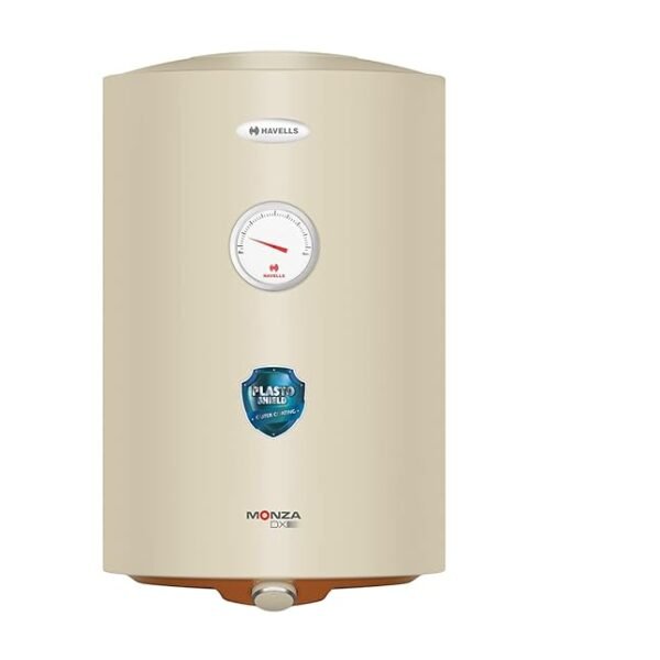 Havells Monza DX 15 Litre 5 Star Vertical Storage Water Heater (Ivory, 2000 Watts)