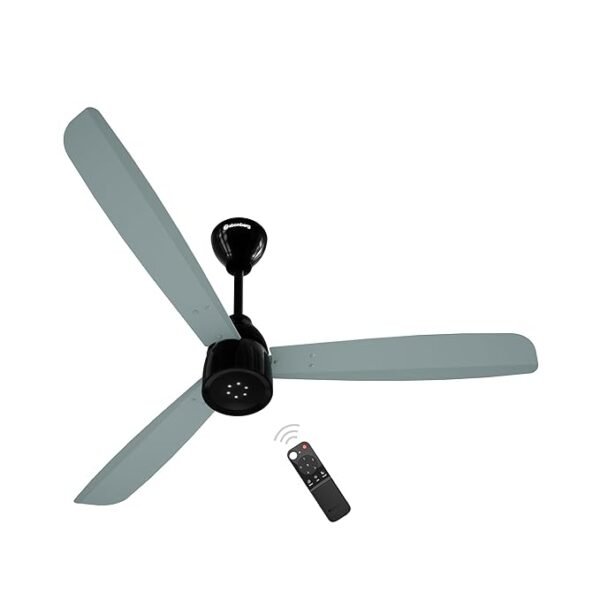 Atomberg Renesa Enzel 1200mm BLDC Ceiling Fan with Remote Control, High Air Delivery with LED Indicators - FG0758