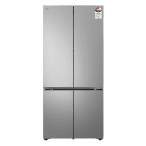 LG 610 L Frost Free French Door Refrigerator, GV-B25FFLMB.APYQEBN ( Prime Silver Finish )