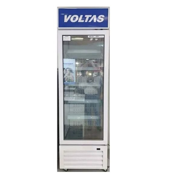 Voltas VF GT 700 SD Visi Freezer Single Door, 700 Liters, Grey