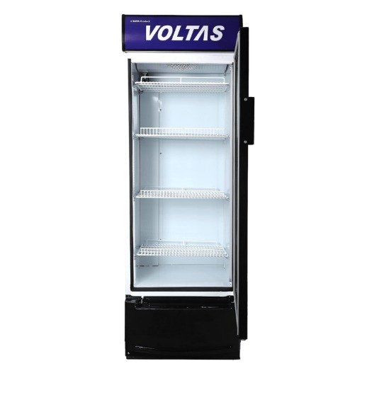 Voltas VC320/VCGT320SD Visi Cooler Plastic Single Door, Black (303L)