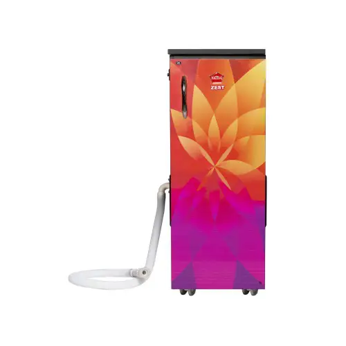 Natraj Zest Domestic Flourmill with Vacuum Cleaner, Child Safety Door Control, Nylon Castor Wheel, Nylone Air Filter