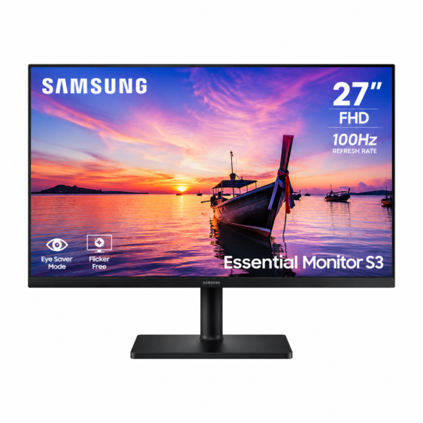 Samsung Essential S3 27-inch IPS Full HD Monitor - LS27D300GAWXXL