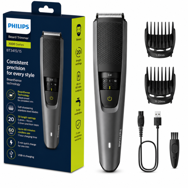 Philips Beard Trimmer Series 3000 BT3415/15