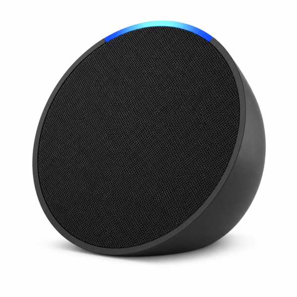 Amazon Echo Pop Black with Alexa Smart Speaker